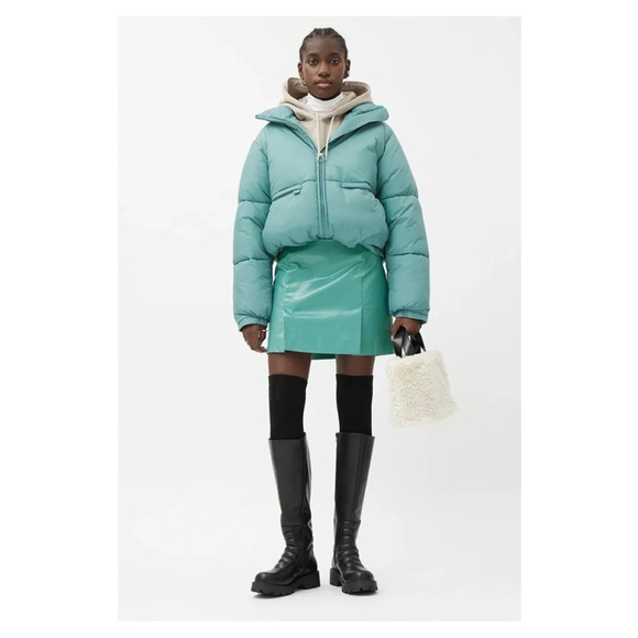 Weekday Dresses & Skirts - WEEKDAY • Jules Mini Skirt in Turquoise